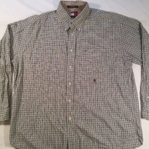 Vintage Tommy Hilfiger Plaid Shirt XL